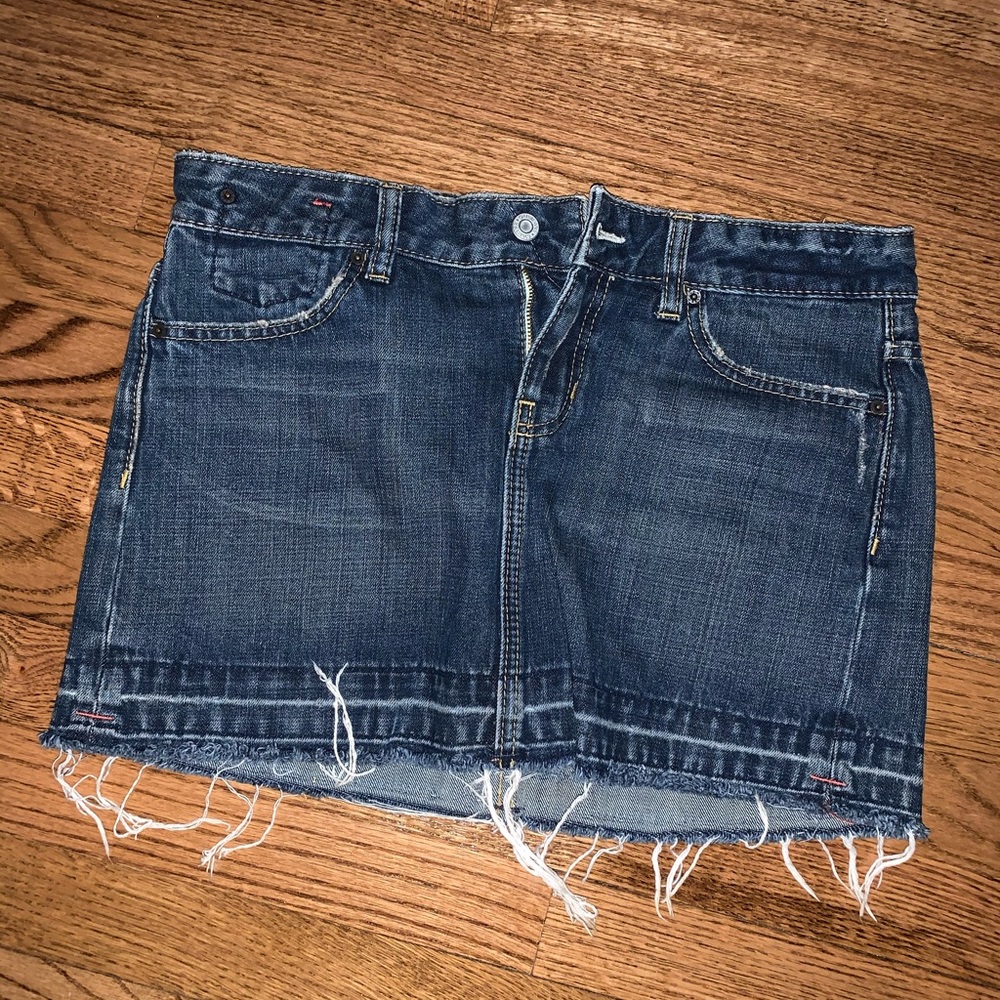 Denim Mini Skirt